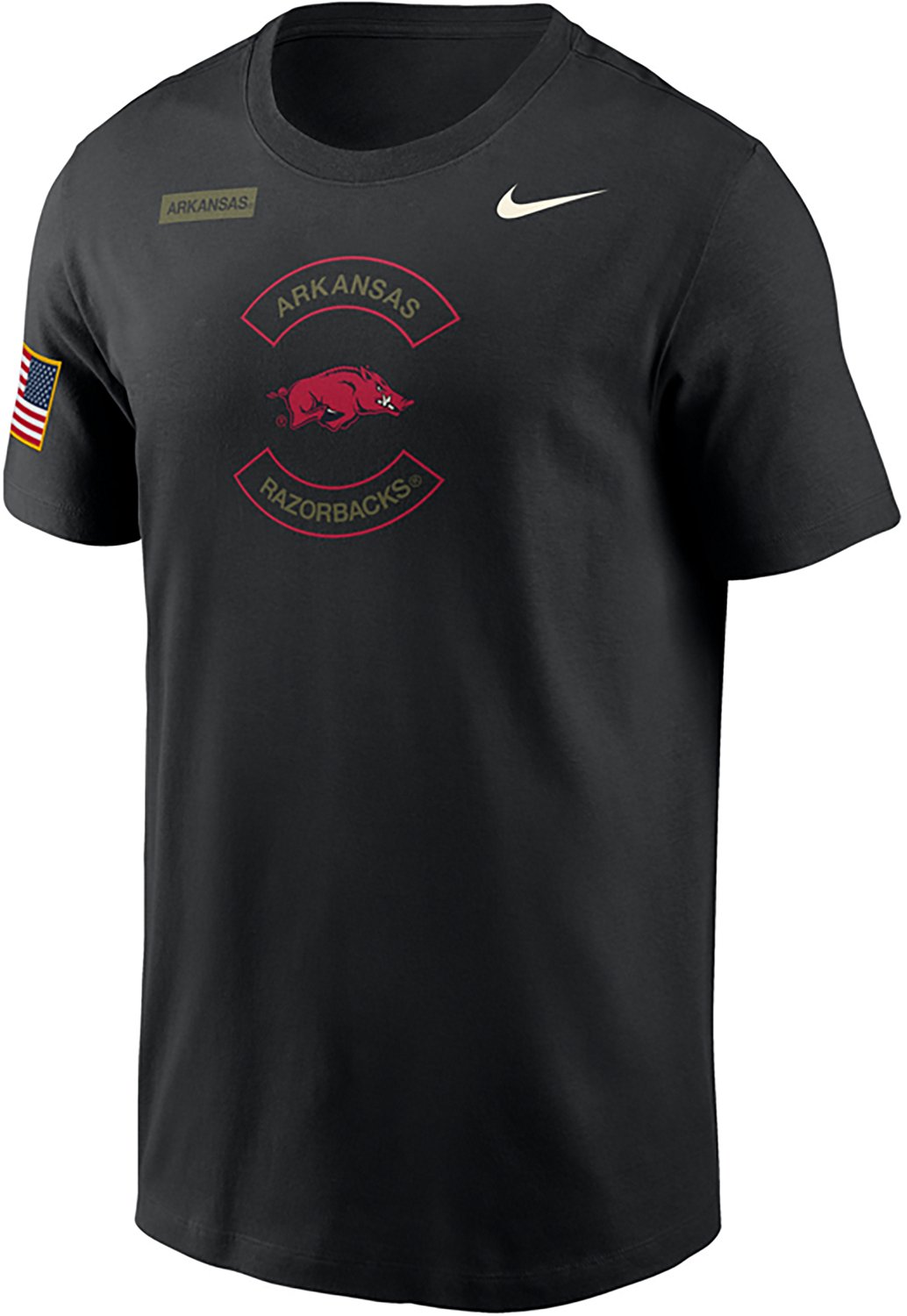 Nike Men's University of Arkansas Military Appreciation Dri-FIT Graphic T-shirt