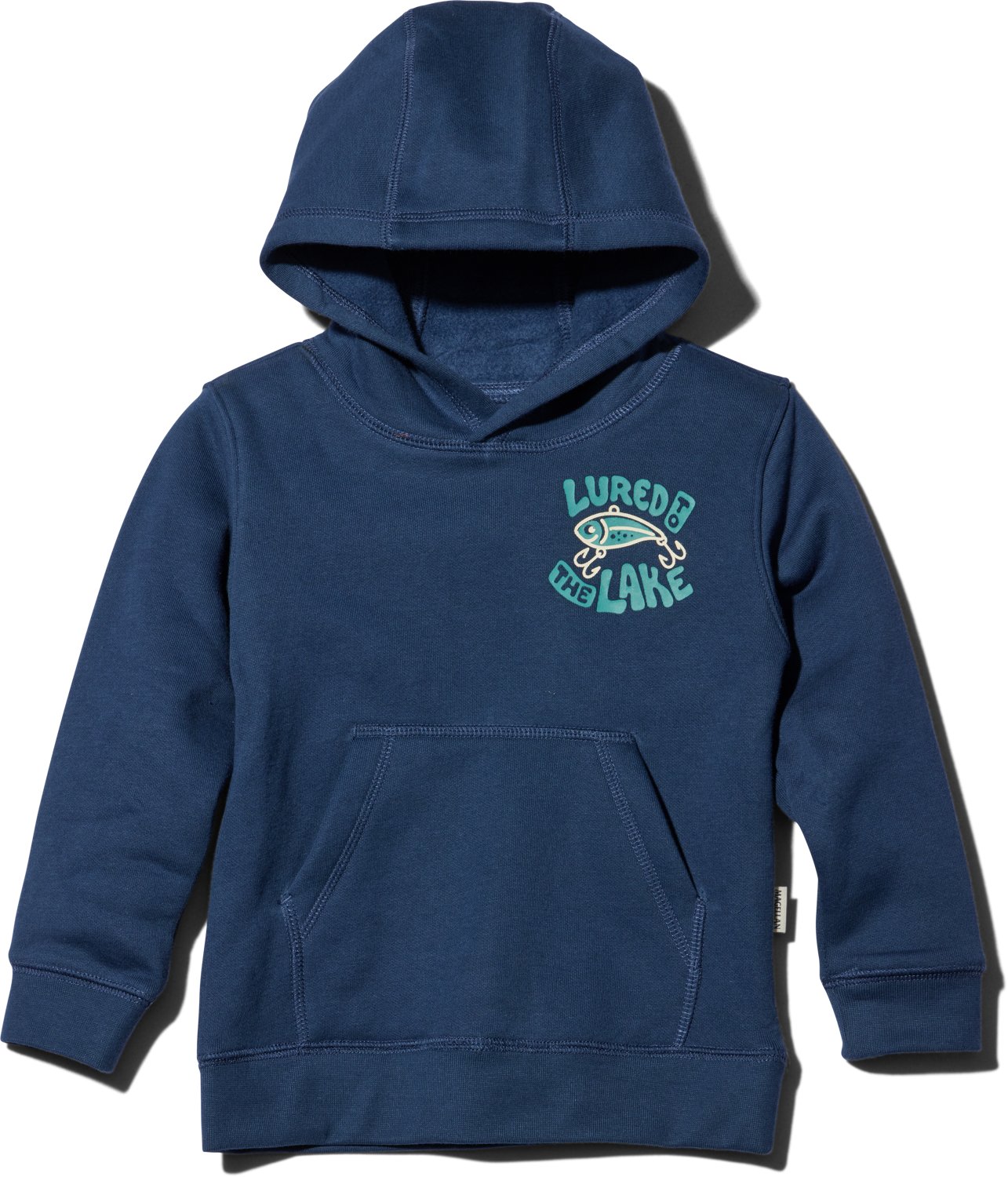 Magellan Outdoors Boys' Preschool Lured To The Lake GFX Fleece Graphic Hoodie - view number 2