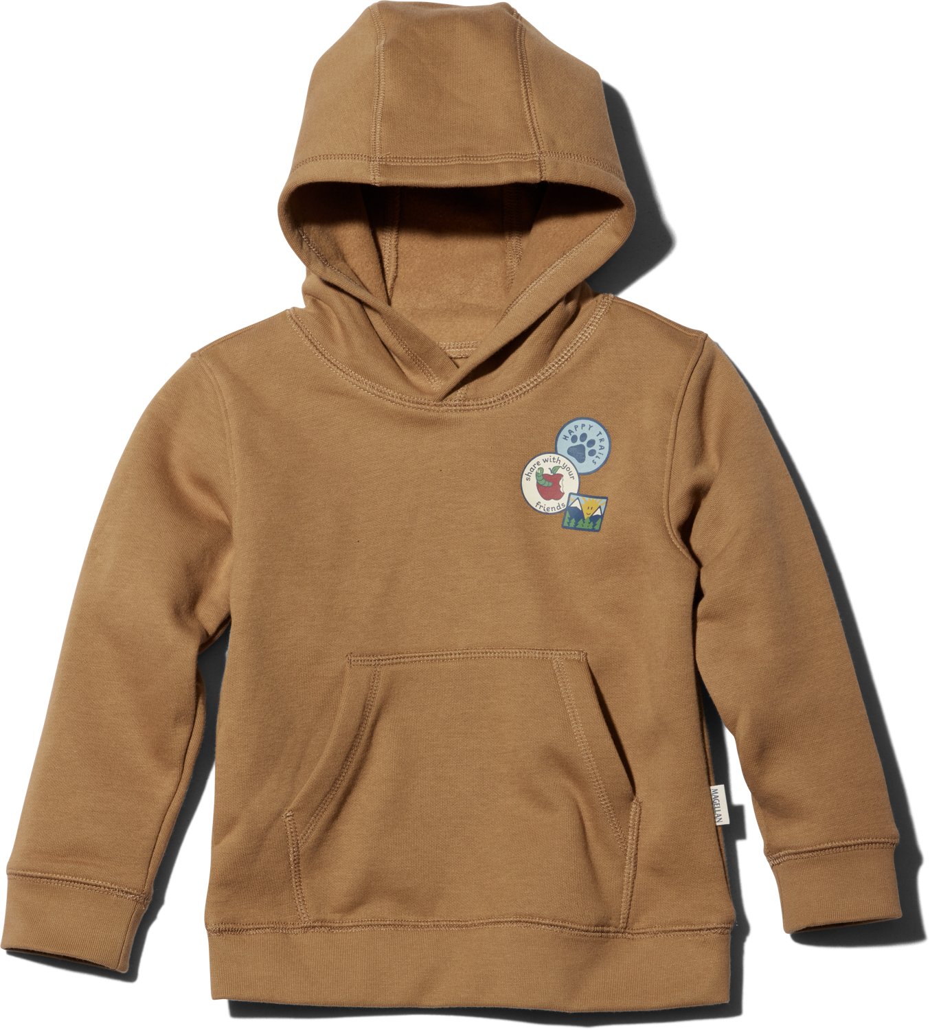 Magellan Outdoors Boys' Preschool Happy Trails Lab GFX Fleece Graphic Hoodie - view number 2