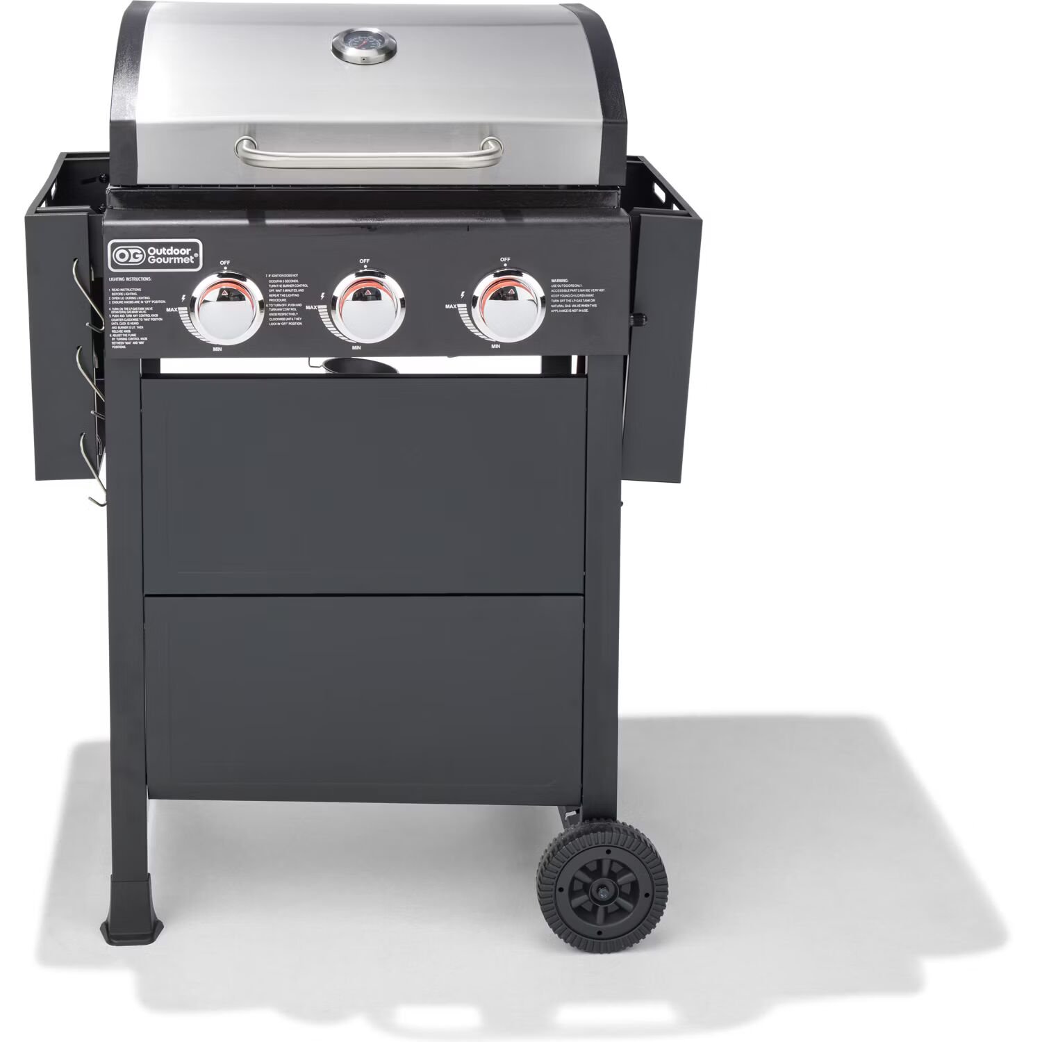 Outdoor Gourmet 3-Burner Gas Grill                                                                                               - view number 2