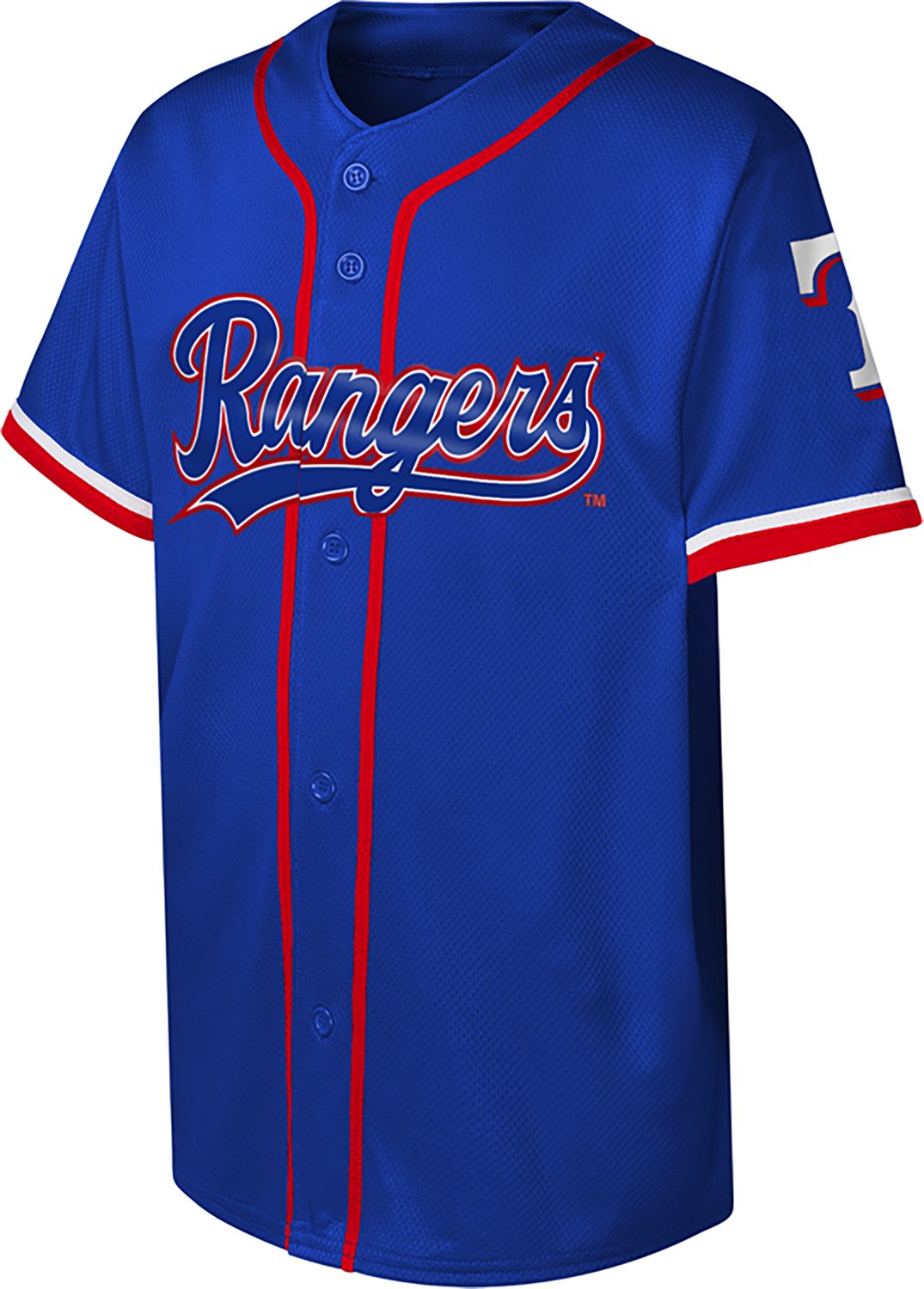 Outerstuff Toddlers' Texas Rangers Fashion Baseball Jersey - view number 2
