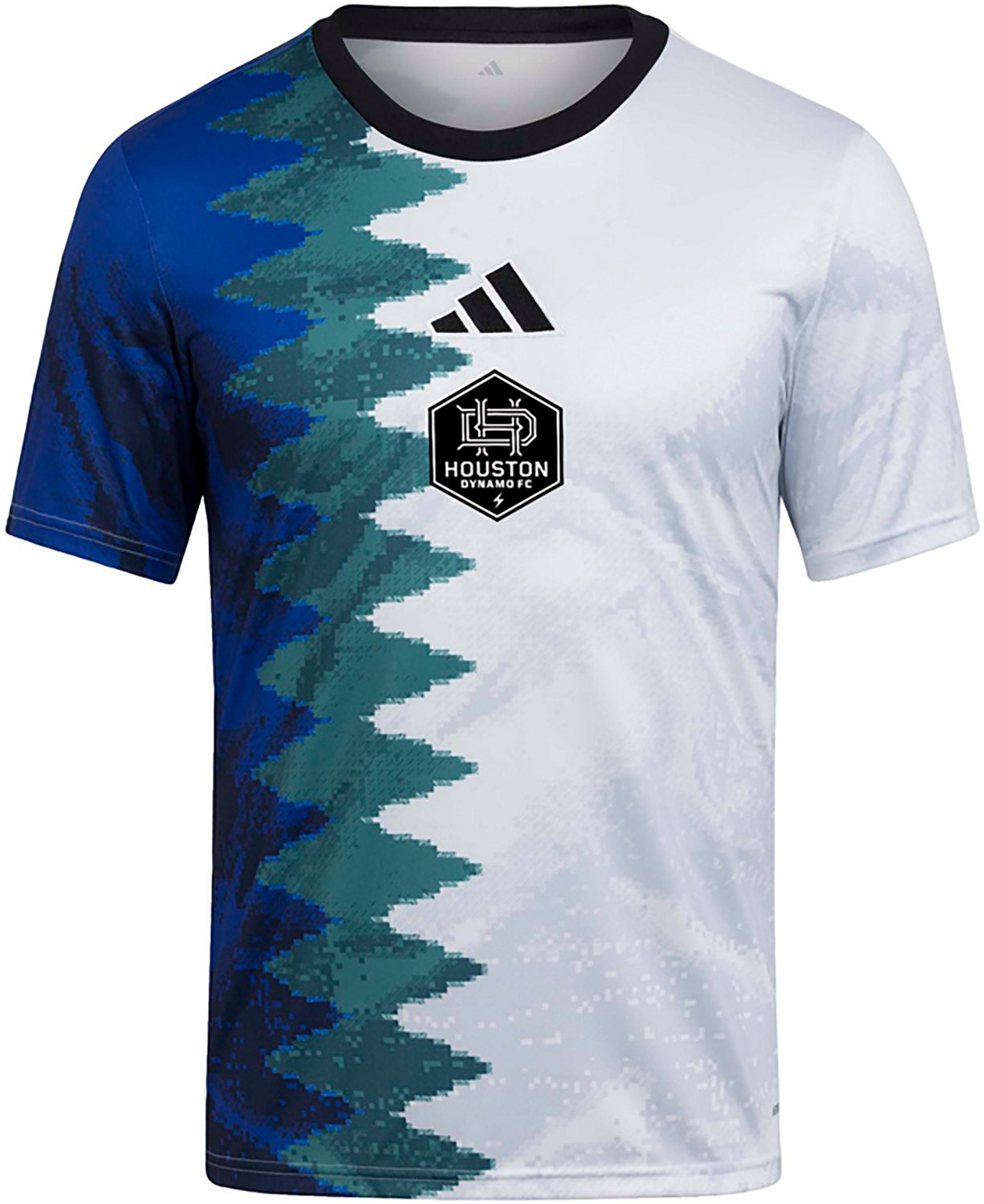 adidas Houston Dynamo MLS 25 Prematch Top Gaming Jersey