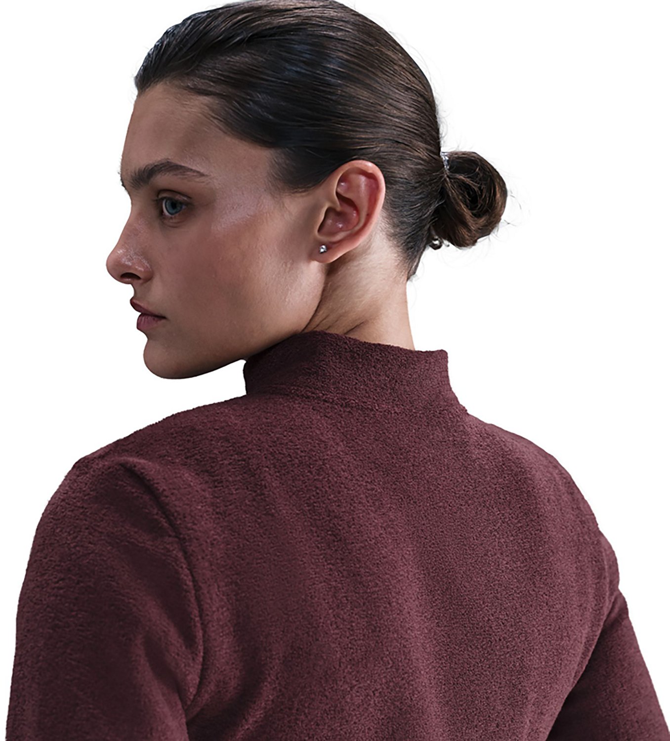 Nike Women's Sportswear Phoenix Plush Long Sleeve Fleece 1/2 Zip Top - view number 4