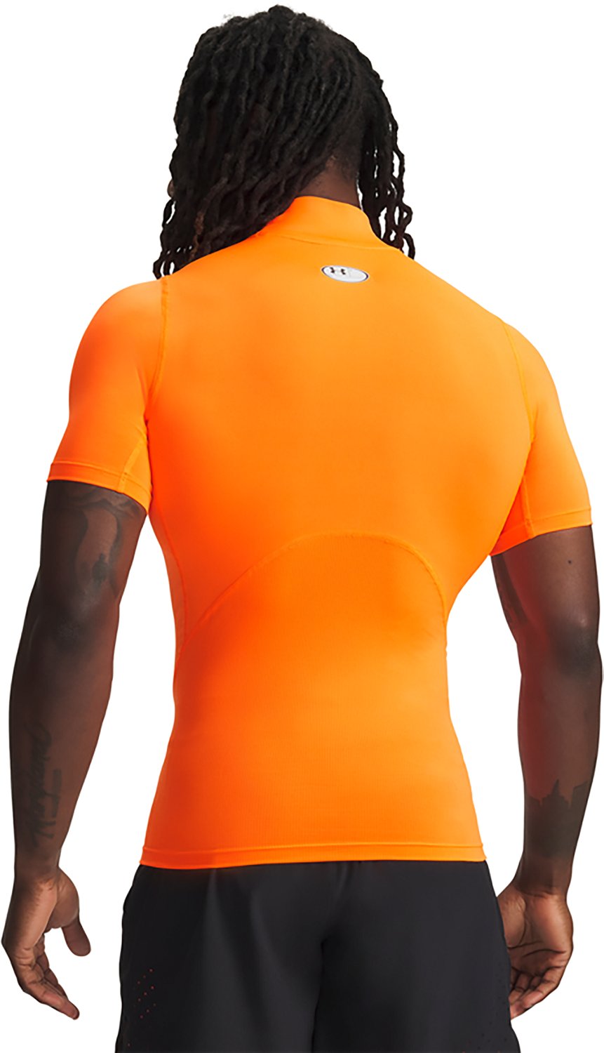 Under Armour Men's HeatGear Compression Mock Short Sleeve Shirt - view number 2