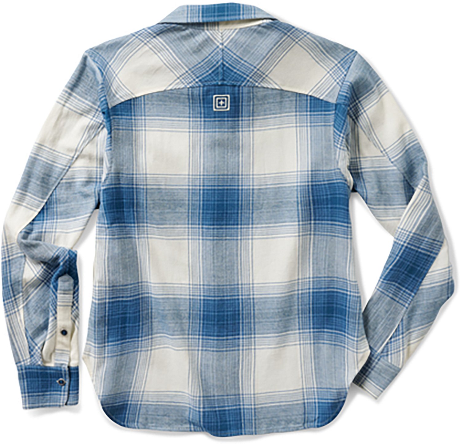 5.11 Tactical Women's Brianna Plaid Flannel Long Sleeve Shirt - view number 2