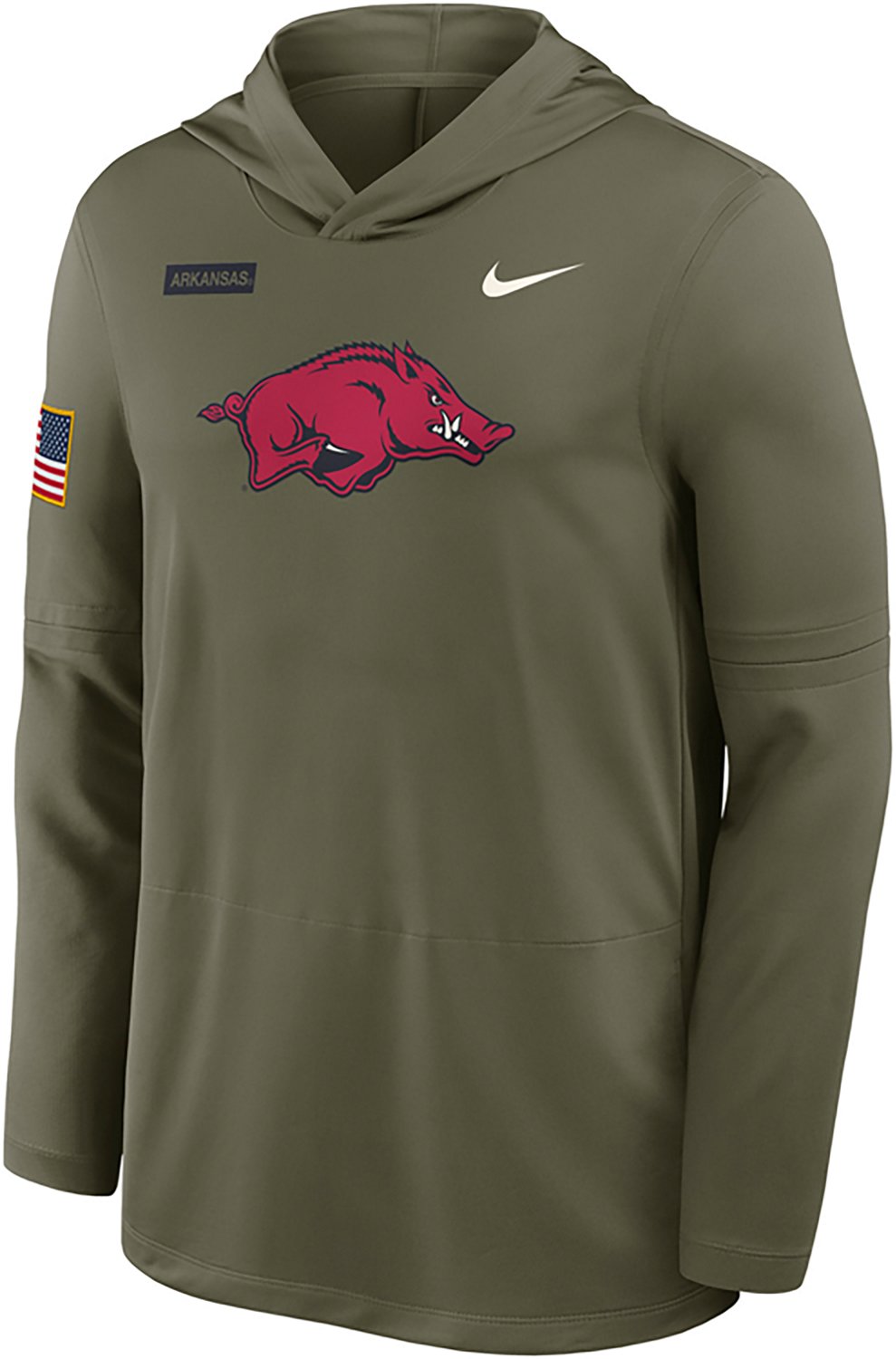 Nike Men's University of Arkansas Military Appreciation DF LWT Hoodie