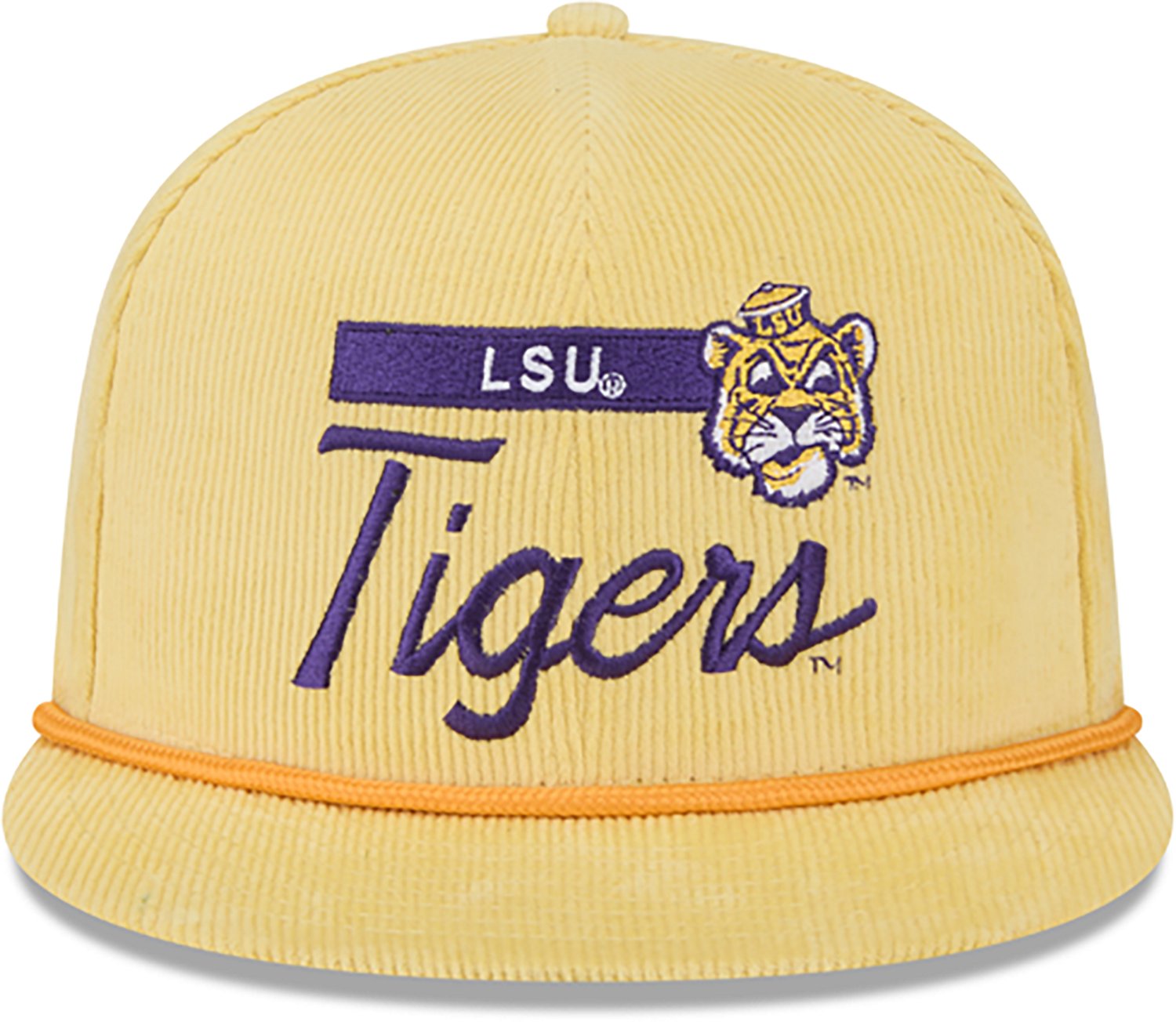 New Era Adults' Louisiana State University Cord Rope Snapback 9FIFTY Cap - view number 2