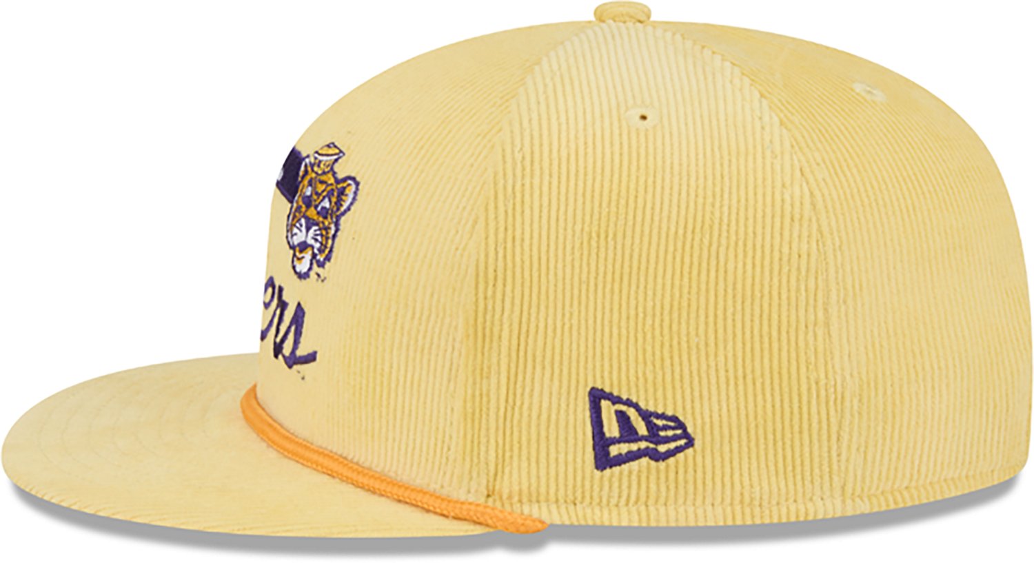 New Era Adults' Louisiana State University Cord Rope Snapback 9FIFTY Cap - view number 4