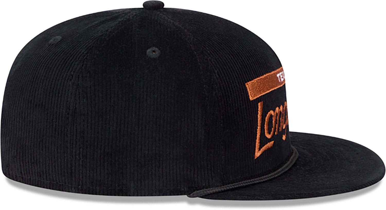 New Era Adults' University of Texas Cord Rope Snapback 9FIFTY Cap - view number 6