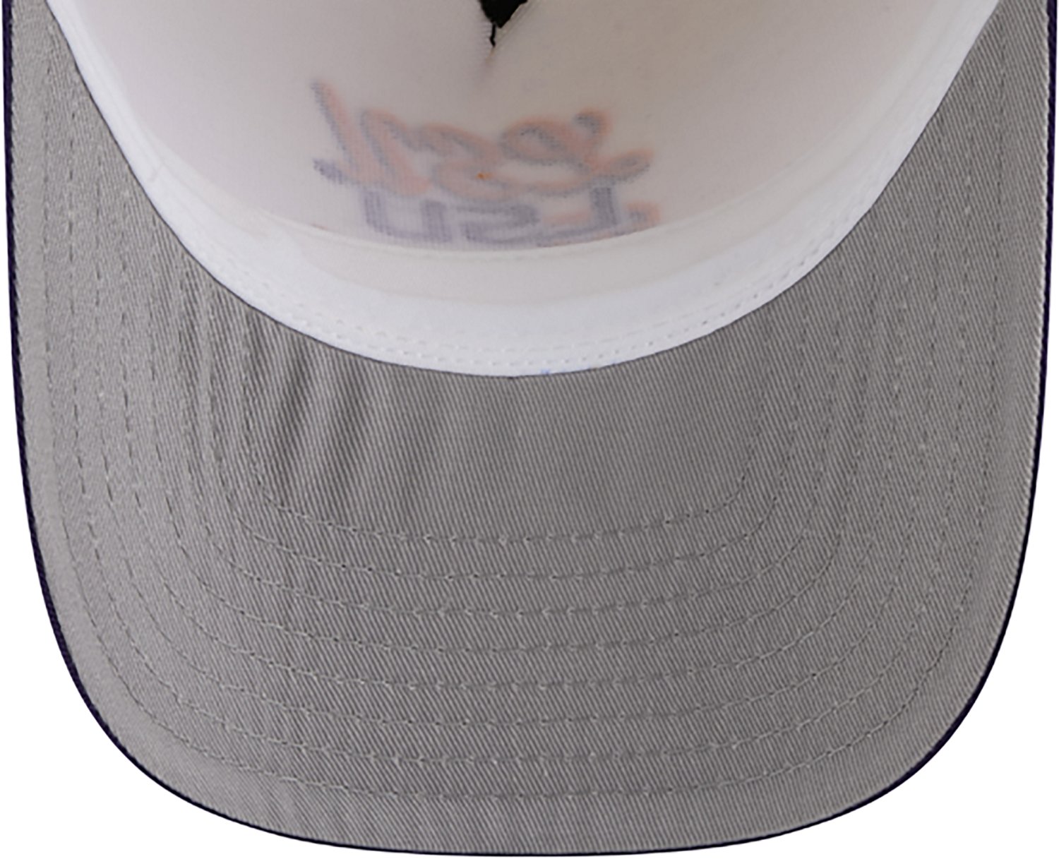 New Era Adults' Louisiana State University Chainstitch Snapback 9FIFTY A-Frame Cap - view number 7
