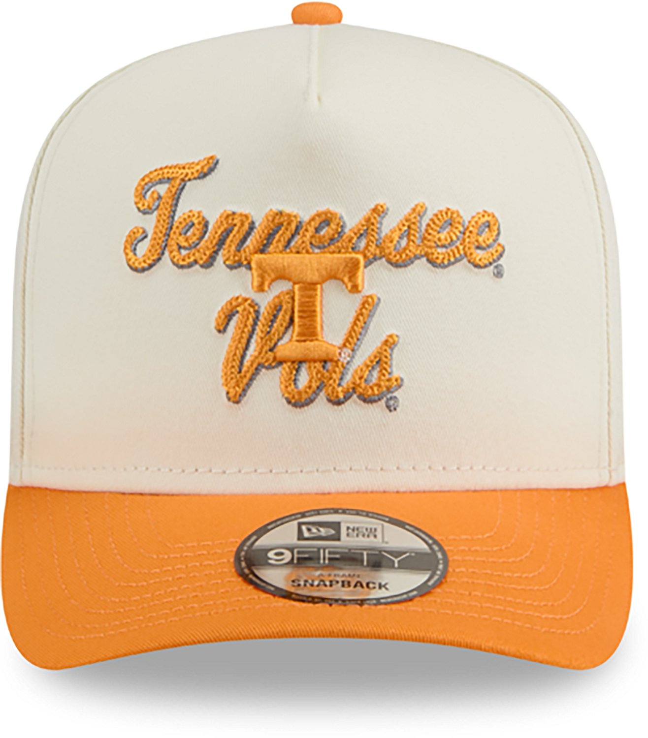 New Era Adults' University of Tennessee Chainstitch Snapback 9FIFTY A-Frame Cap - view number 2