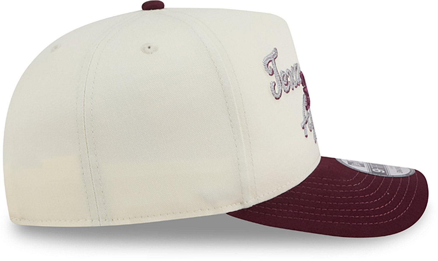 New Era Adults' Texas A&M University Chainstitch Snapback 9FIFTY A-Frame Cap - view number 5