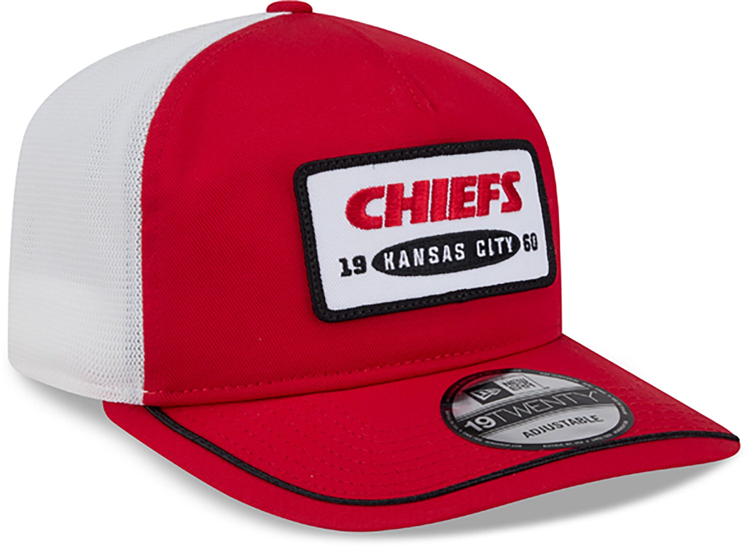 New Era Men's Kansas City Chiefs Embroidered Patch Golfer Cap - view number 3
