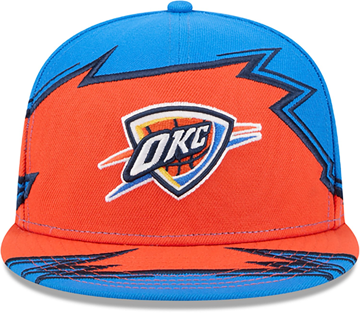 New Era Men's OKC Thunder Break Blue 59FIFTY Cap - view number 2