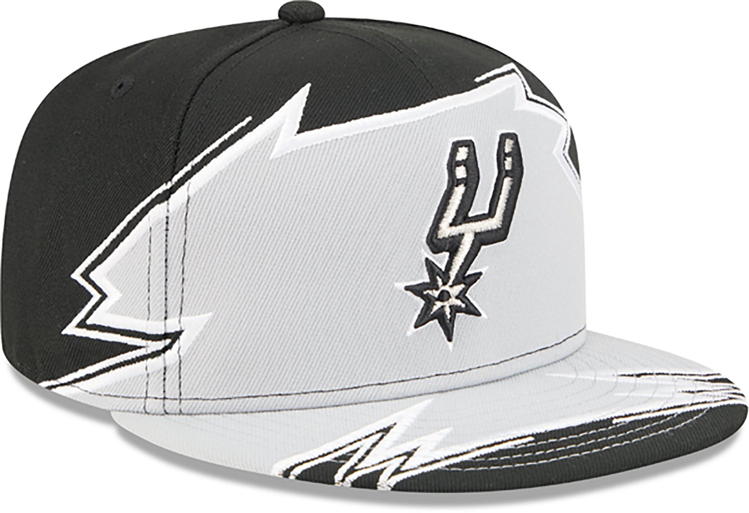 New Era Men’s San Antonio Spurs Break Black 59FIFTY Cap  - view number 3