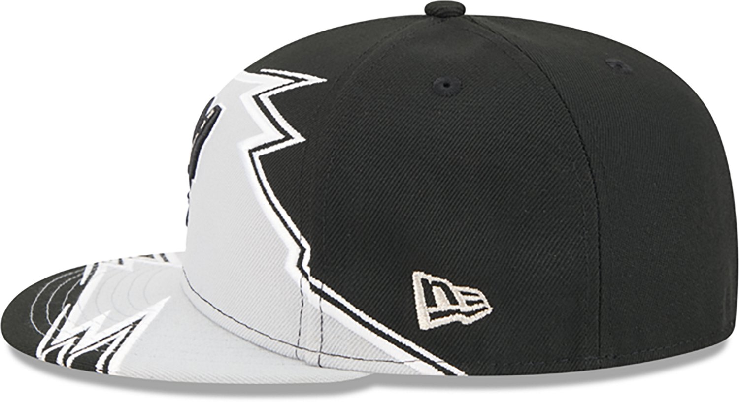 New Era Men’s San Antonio Spurs Break Black 59FIFTY Cap  - view number 4