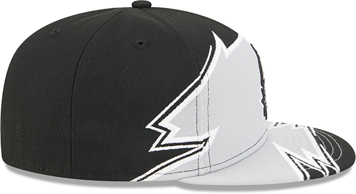 New Era Men’s San Antonio Spurs Break Black 59FIFTY Cap  - view number 5