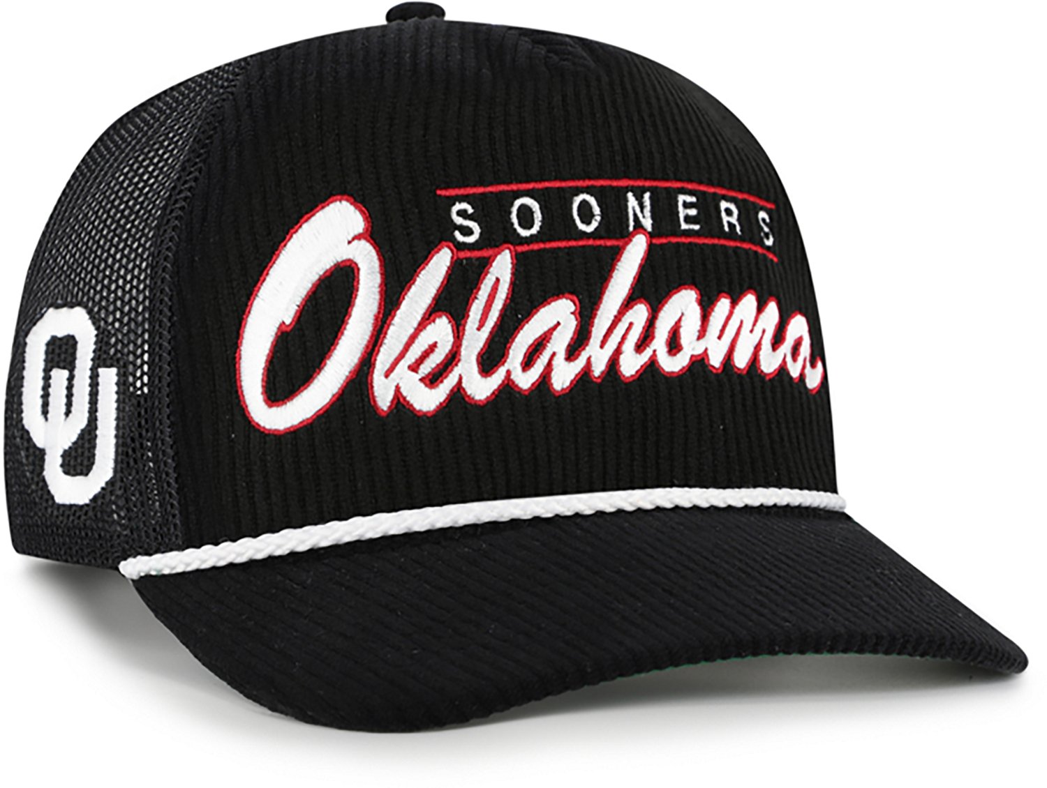47 Oklahoma Double Header Mesh Hitch Cap