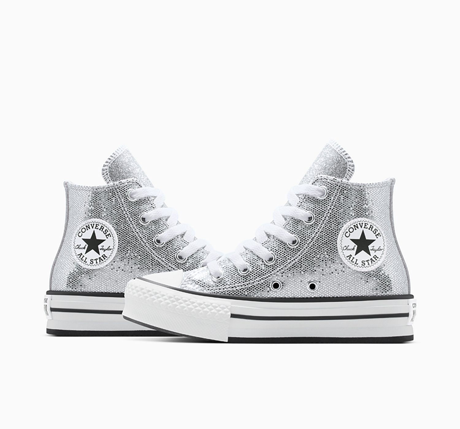 Converse Kids’ Chuck Taylor All Star Lift Disco Platform Shoes - view number 5
