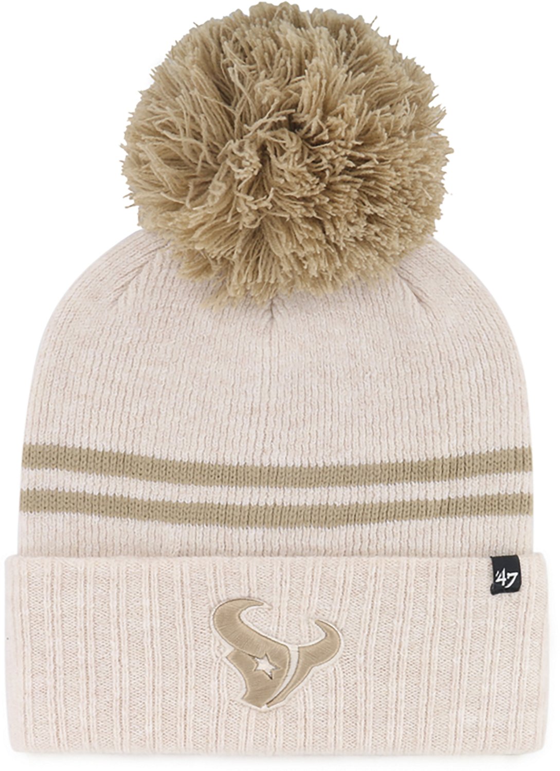 47 Texans Latte Cuff Knit Beanie - view number 1