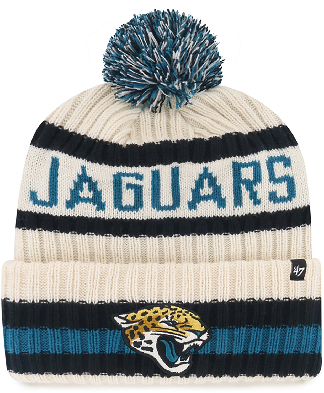 47 Jaguars Bering Cuff Knit Beanie - view number 1