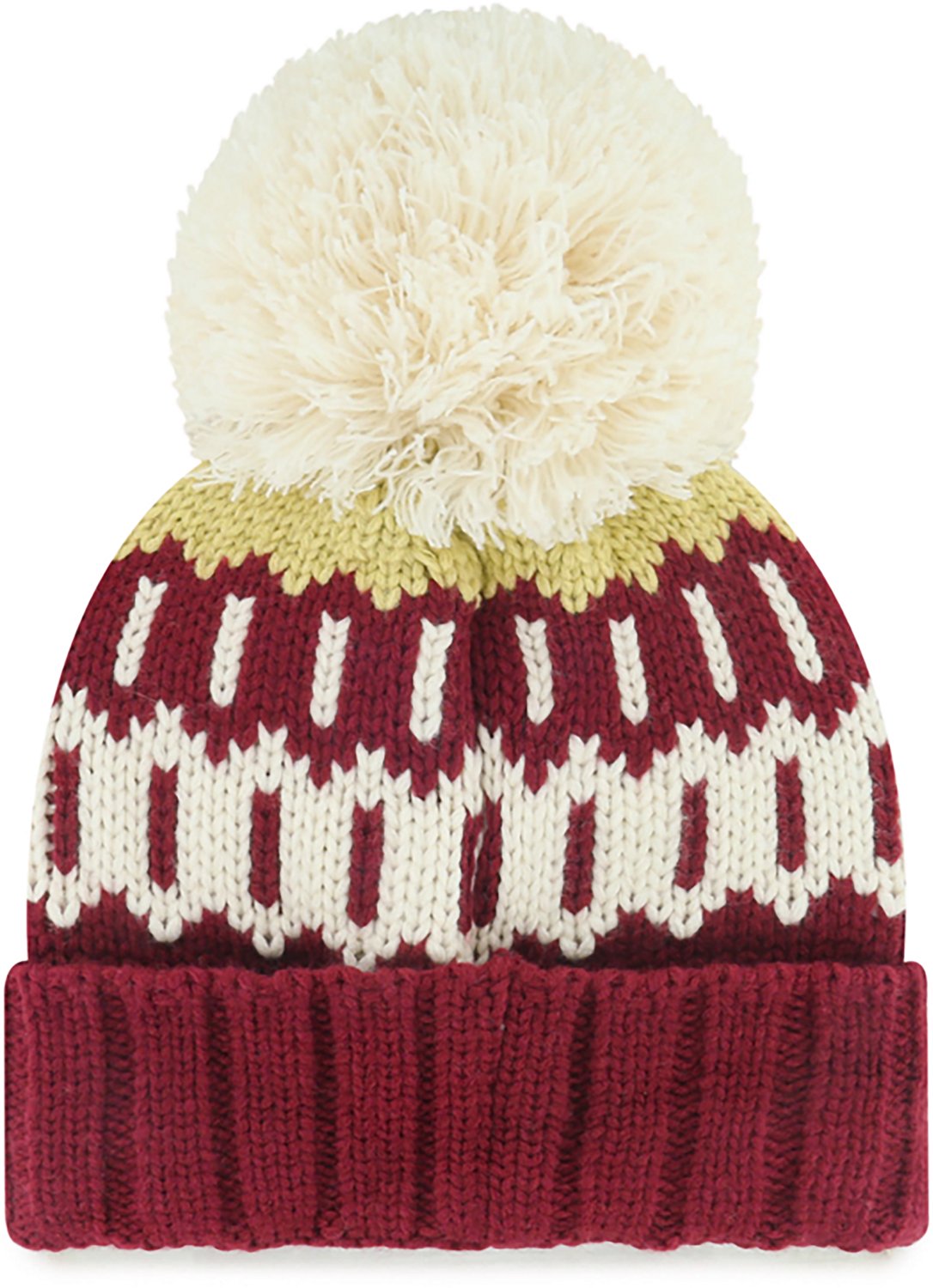 47 Brands Adults' Florida State University Seminoles Felicity Cuff Knit Beanie - view number 2