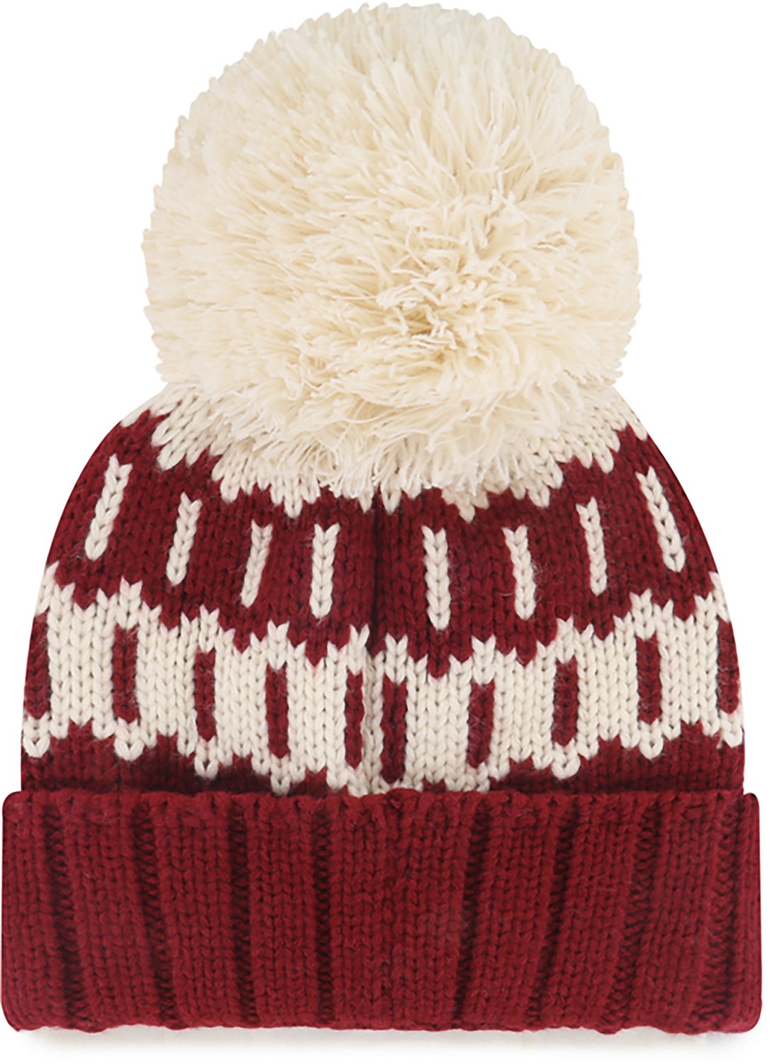 47 Brands Adults' University of Indiana Hoosiers Felicity Cuff Knit Beanie - view number 2