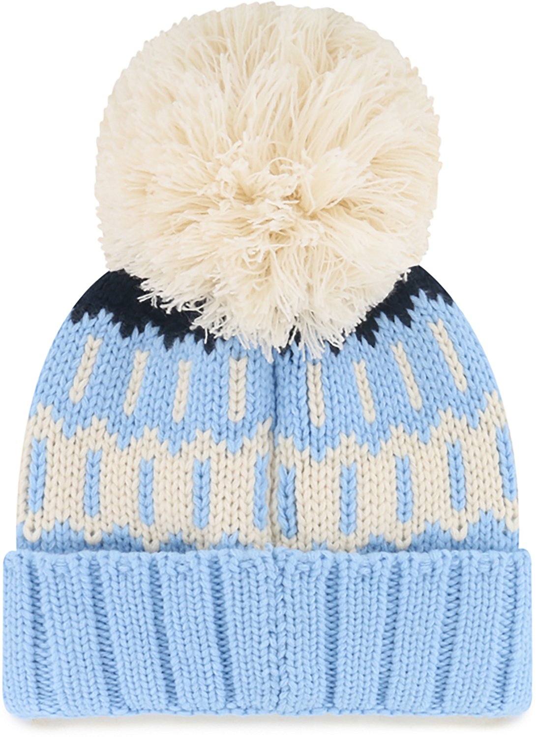 47 Brands Adults' University of North Carolina Tar Heels Felicity Cuff Knit Beanie - view number 2