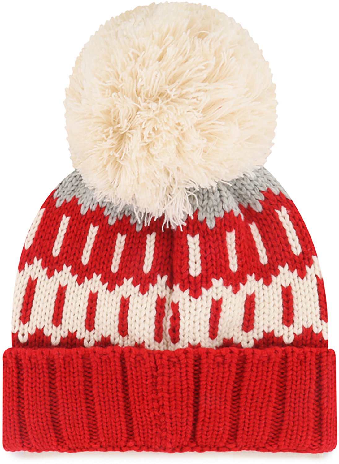 47 Brands Adults' Ohio State University Buckeyes Felicity Cuff Knit Beanie - view number 2