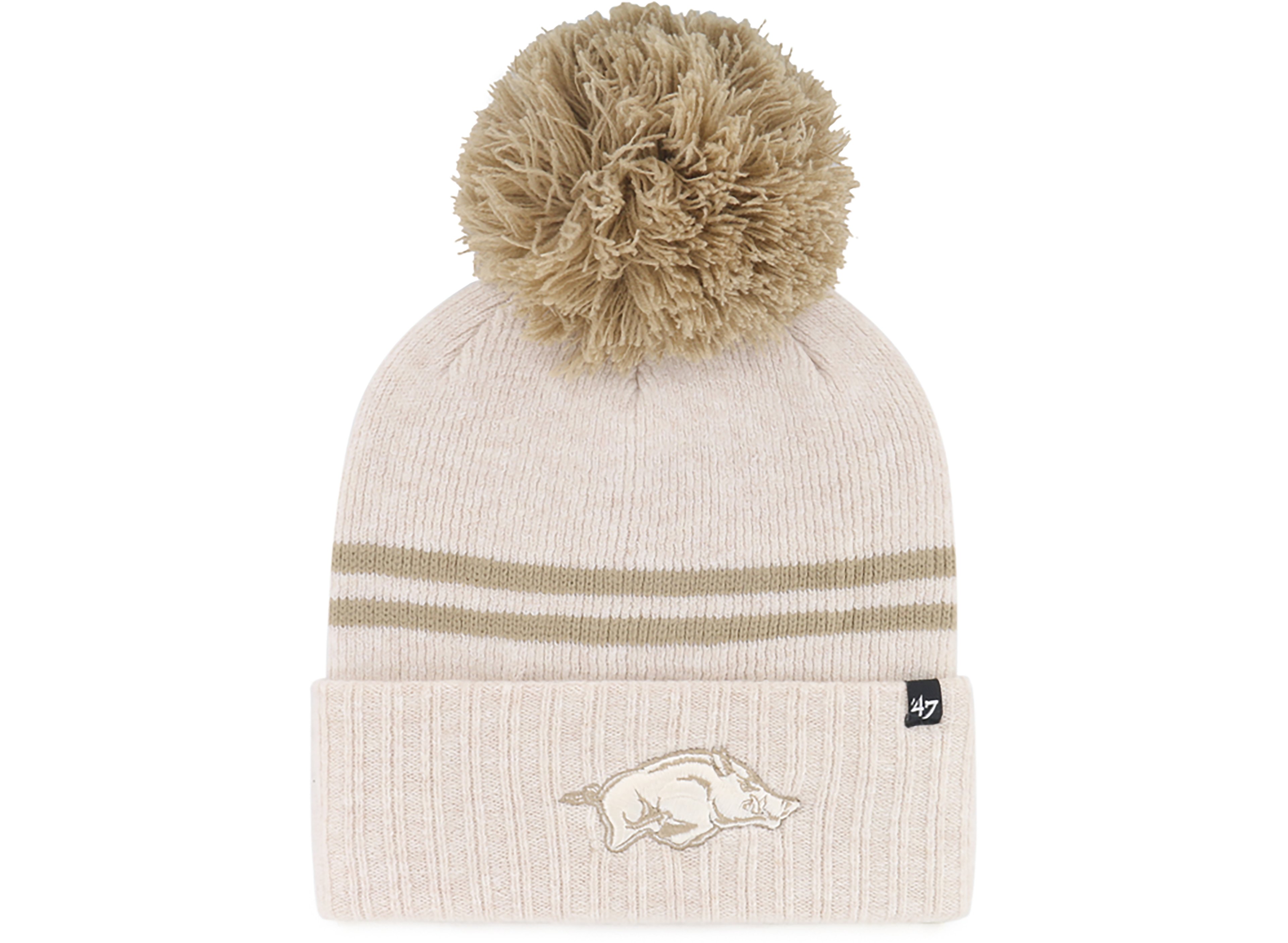 '47 Arkansas Razorbacks Women's Latte Beanie