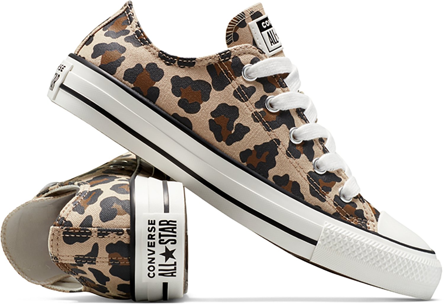 Converse Kids' Chuck Taylor All Star Leopard Grade School - view number 4