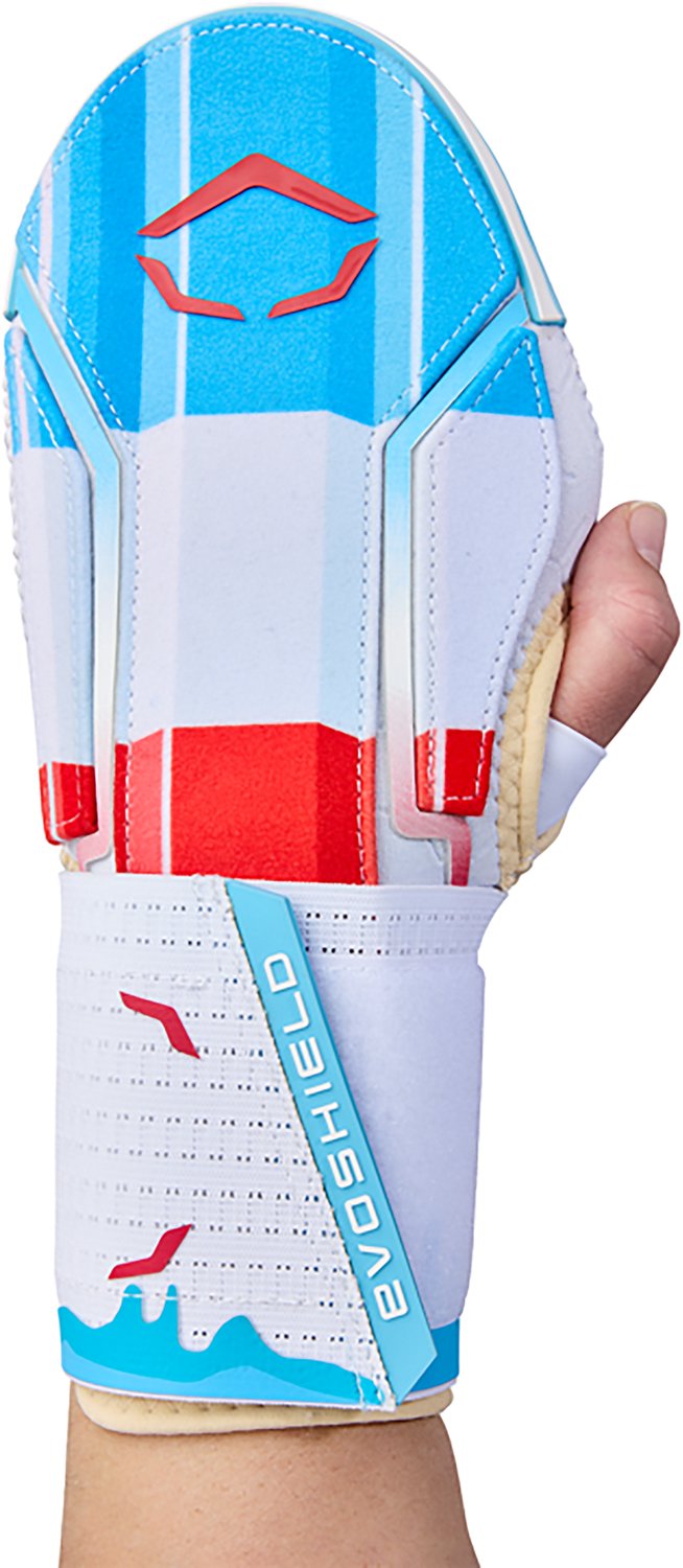 EvoShield Adults’ X-SRZ™ Red, White & Ice Sliding Mitt 2.0 - view number 3