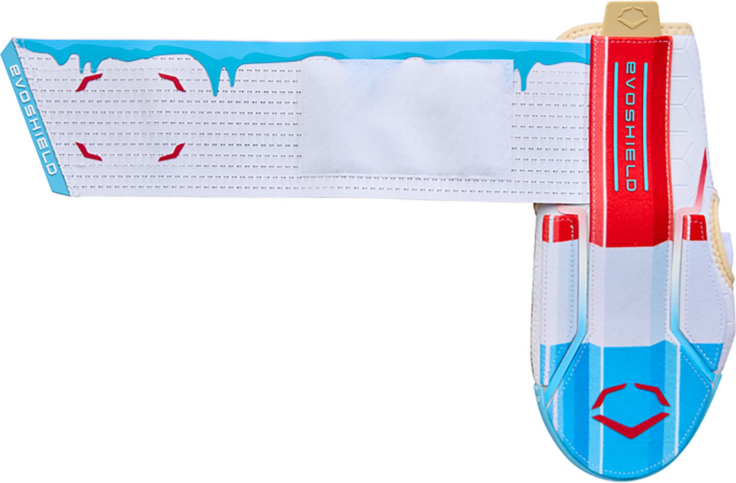 EvoShield Adults’ X-SRZ™ Red, White & Ice Sliding Mitt 2.0 - view number 5