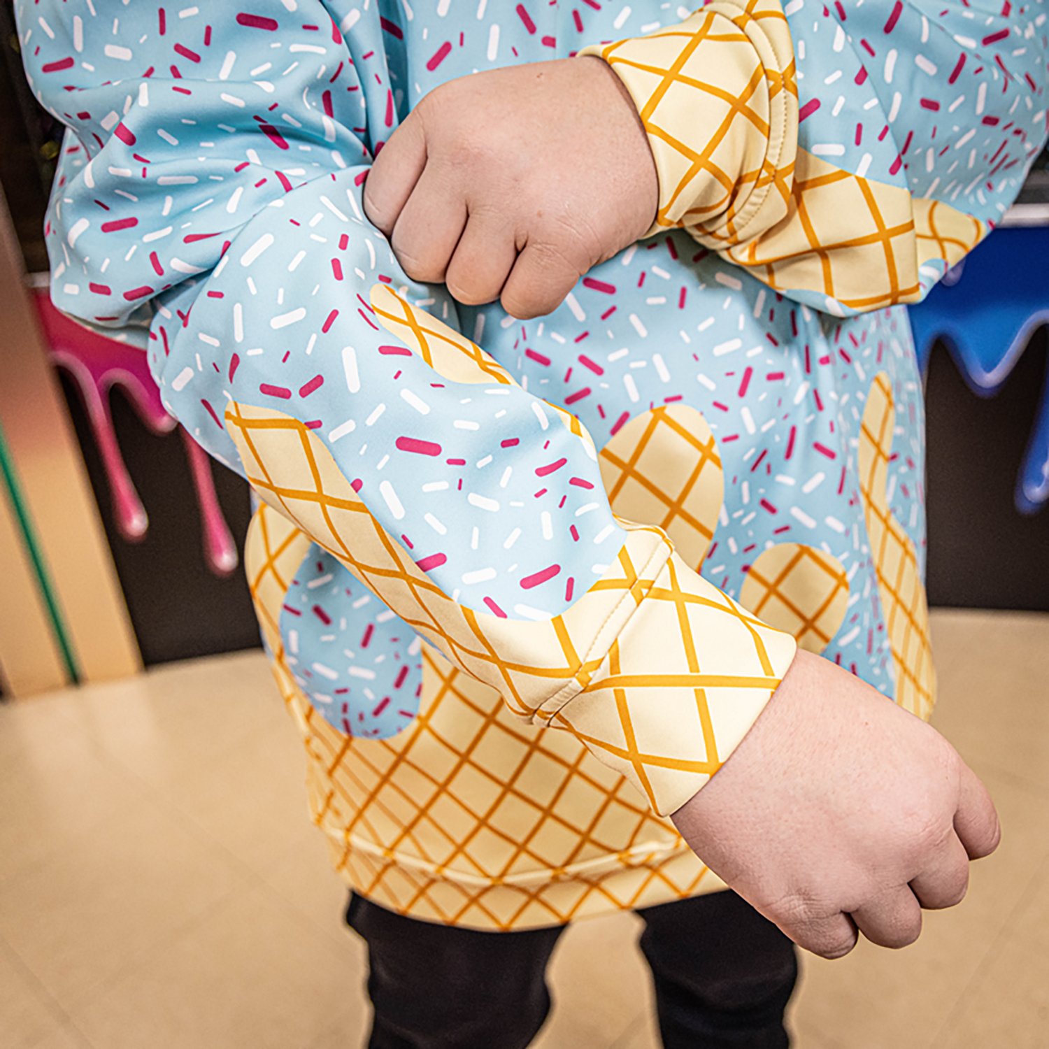 Baseball Lifestyle 101 Youth Ice Cream Hoodie  - view number 5