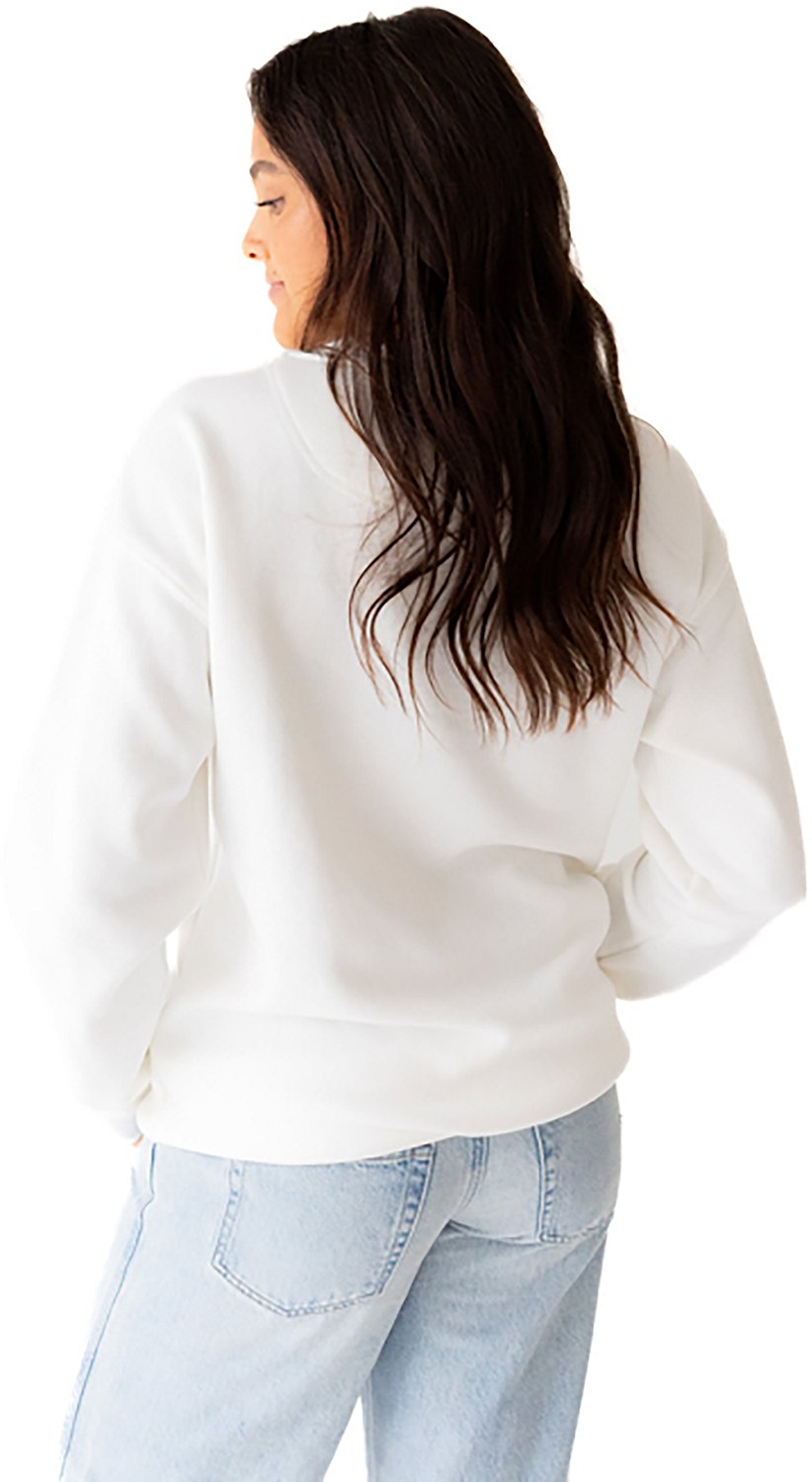 Gameday Social Women's Georgia Mascot Chenille Comfort Crew Sweatshirt - view number 3