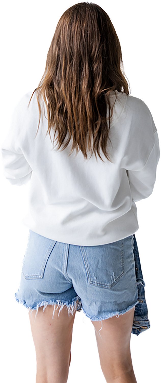 Gameday Social Women's Oklahoma Mascot Chenille Comfort Crew Sweatshirt - view number 2