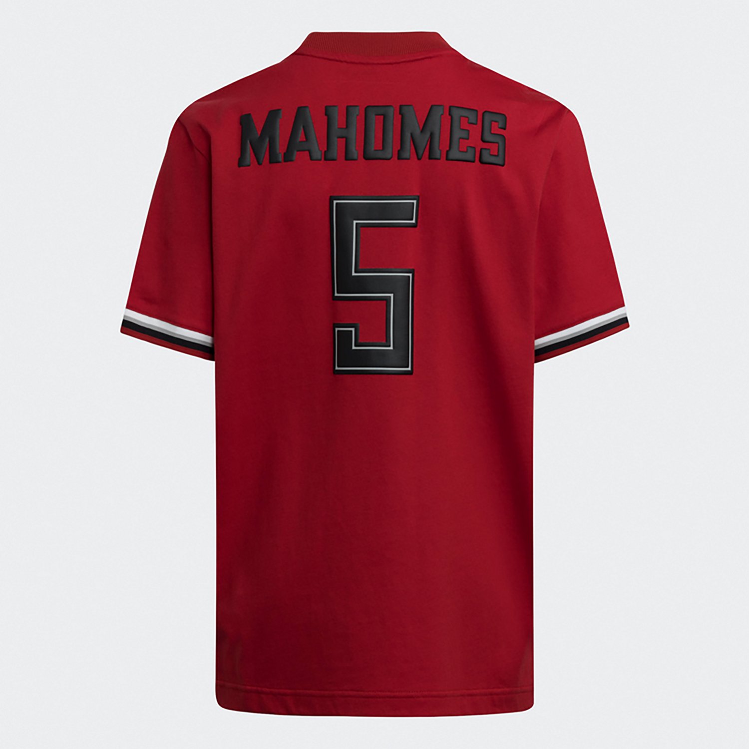 adidas Youth Texas Tech University Patrick Mahomes Replica Fan Short Sleeve Jersey Top - view number 2