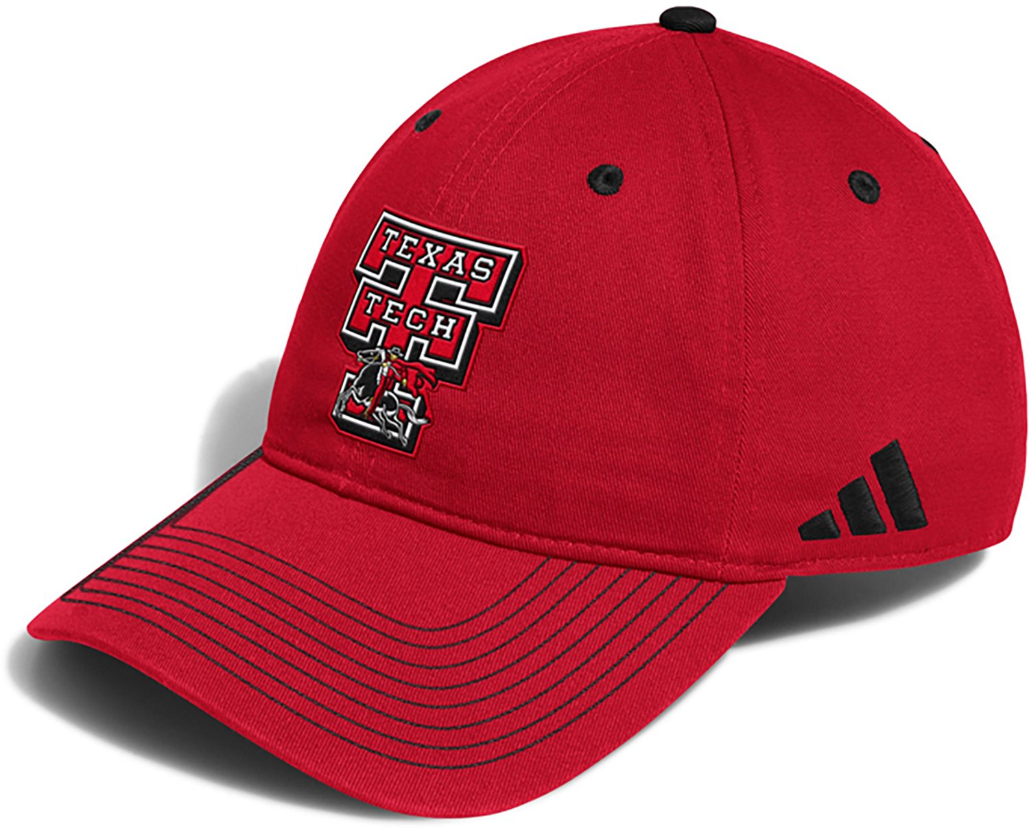 adidas Adult Texas Tech University Patrick Mahomes Primary Logo Slouch Cap