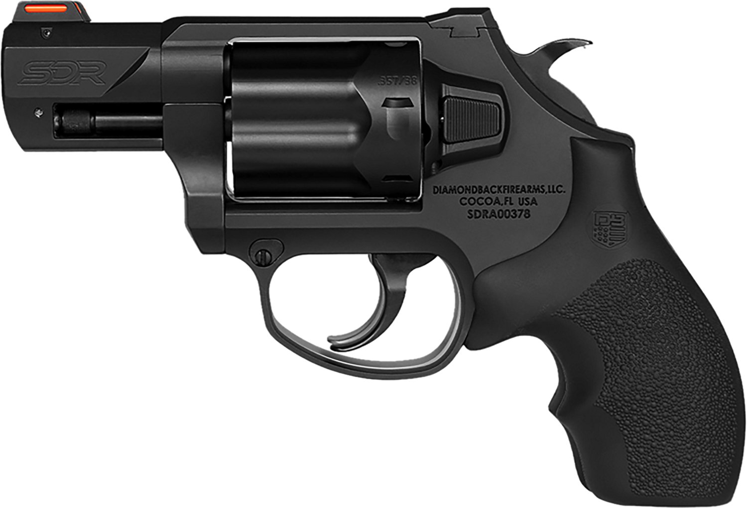 Diamondback Firearms SDR .357 Magnum/.38 Special Single/Double Action Black Revolver