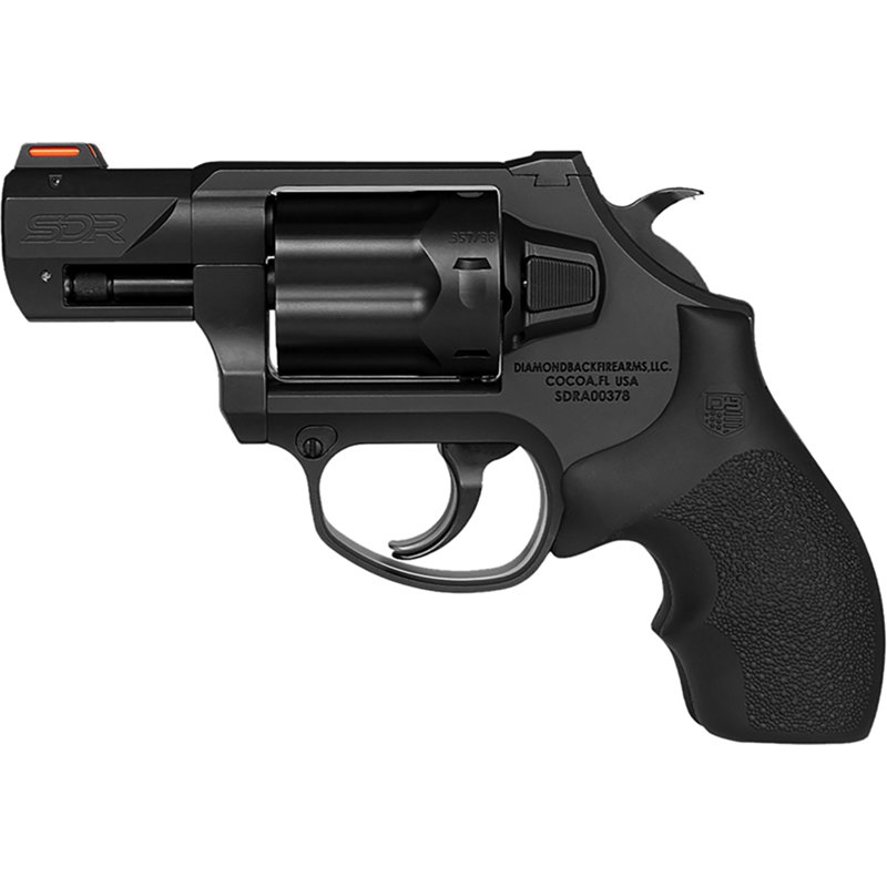 Diamondback Firearms SDR .357 Magnum/.38 Special Single/Double Action Black Rev…