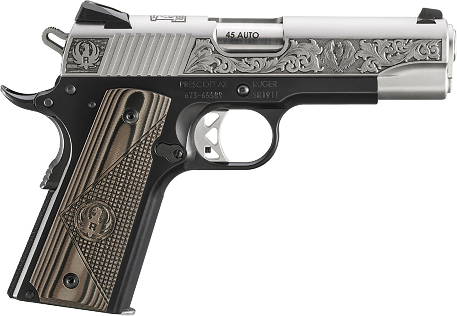 Ruger SR1911 Street Edition .45 ACP Semiautomatic Pistol