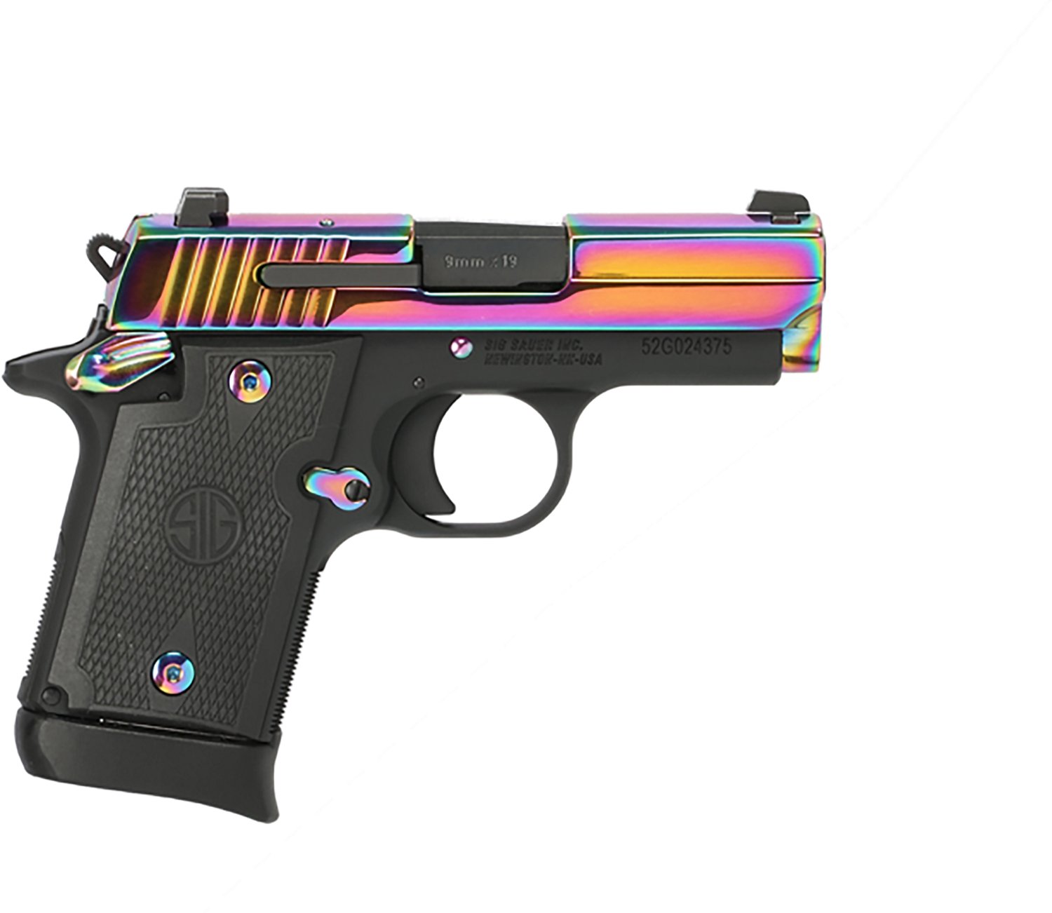 SIG SAUER P938 Rainbow 9mm Semiautomatic Pistol - view number 1