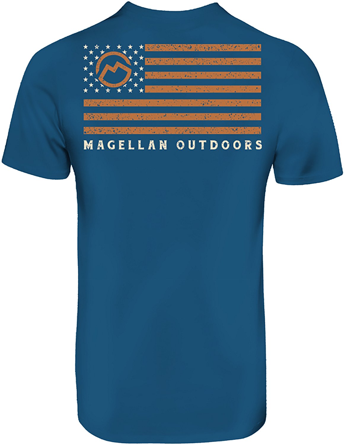 Magellan Outdoors Men's Stamp Flag T-shirt