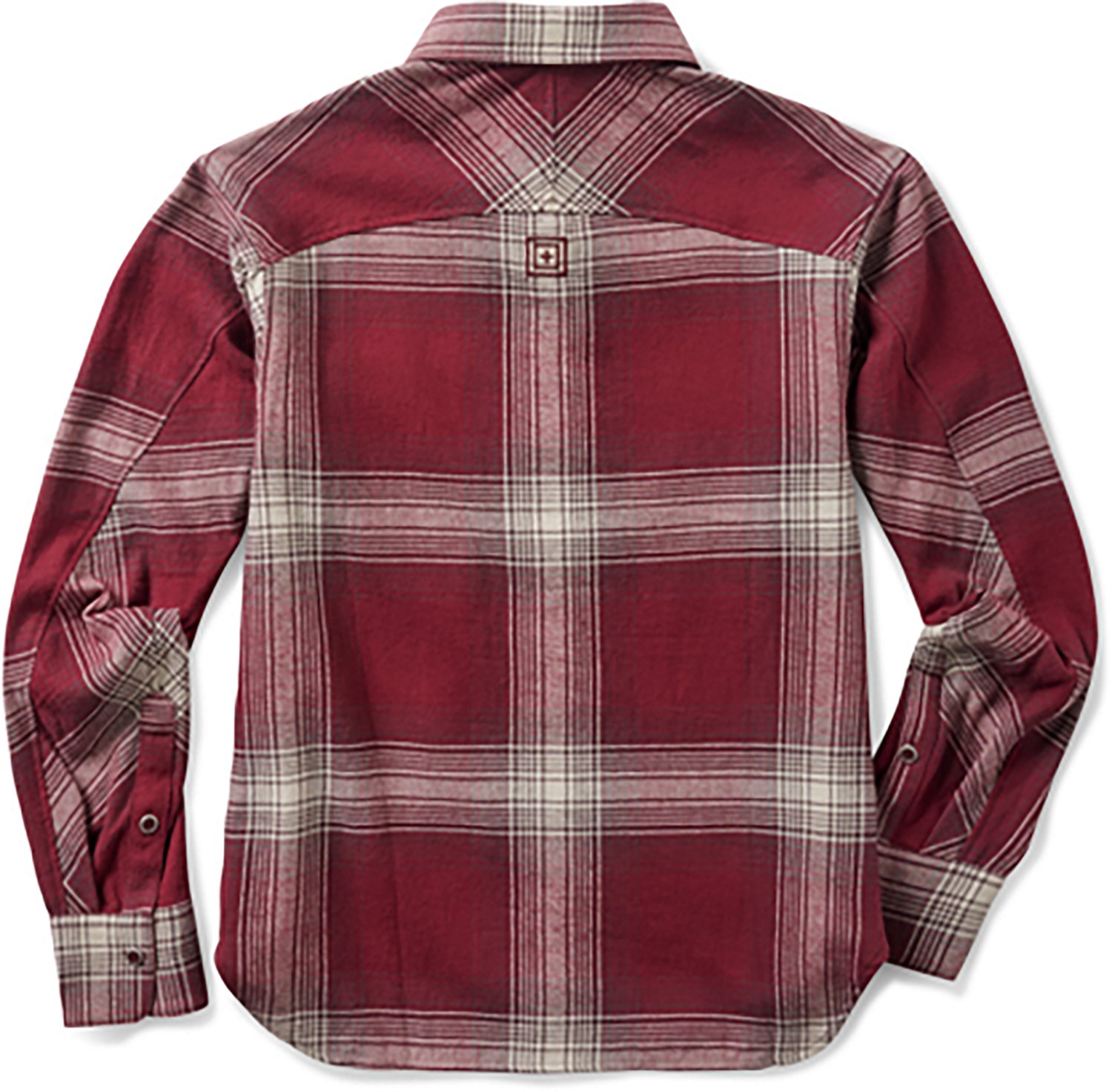 5.11 Tactical Women's Brianna Plaid Flannel Long Sleeve Shirt - view number 2