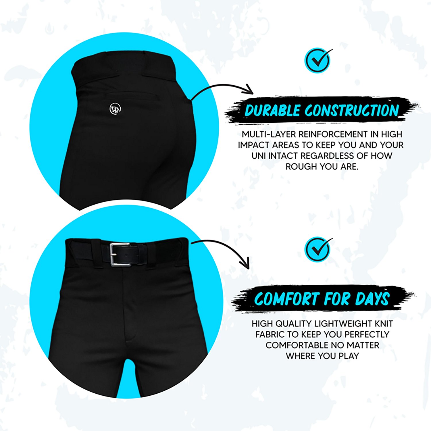 Dirty Mids Boys' Youth Collection Baseball Pants - view number 8