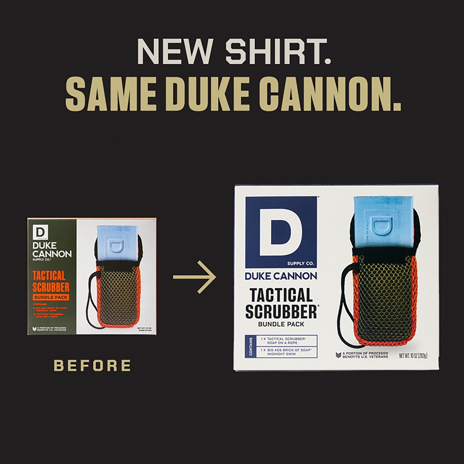 Duke Cannon Midnight Swim Tactical Scrubber Bundle - view number 4
