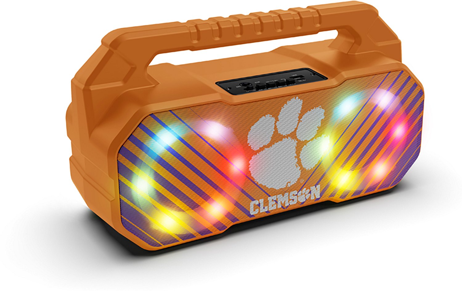 Prime Brands Group (PBG) Clemson Tigers LED Boombox Speaker - view number 2