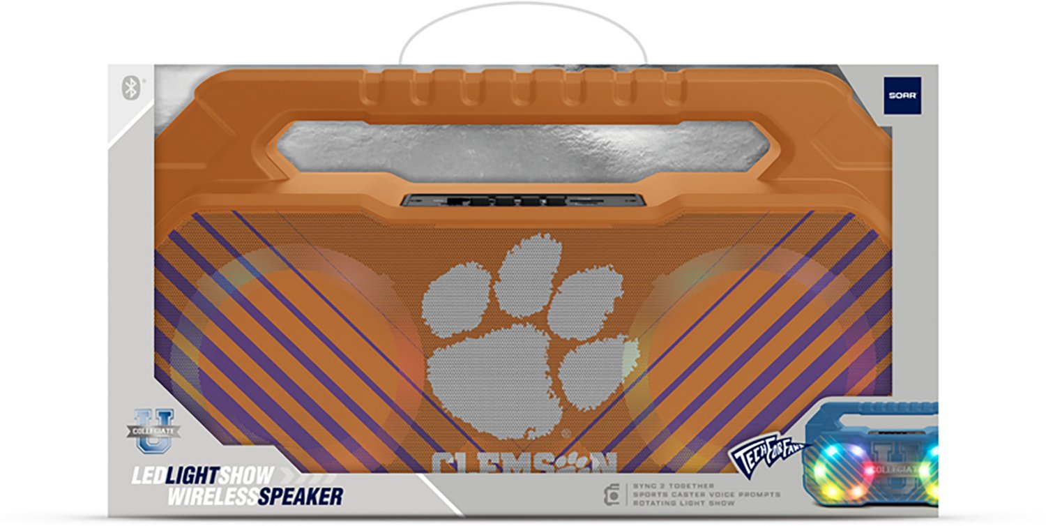 Prime Brands Group (PBG) Clemson Tigers LED Boombox Speaker - view number 3