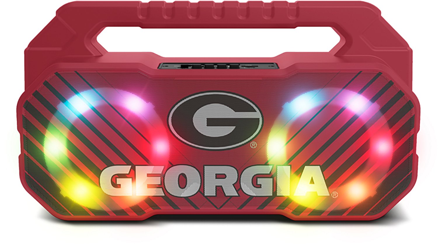 Prime Brands Group (PBG) Georgia Bulldogs LED Boombox Speaker