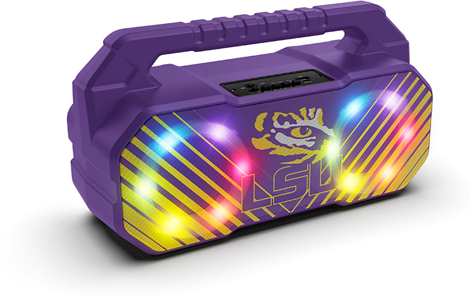Prime Brands Group (PBG) LSU Tigers LED Boombox Speaker - view number 2